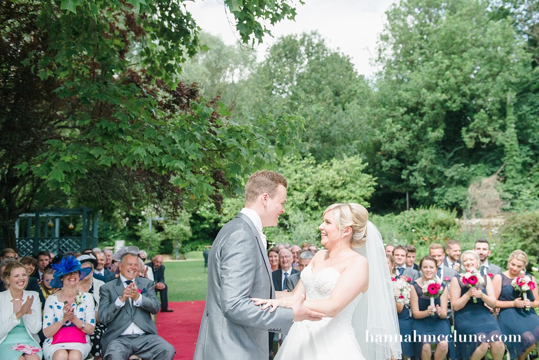 outdoor wedding ceremony