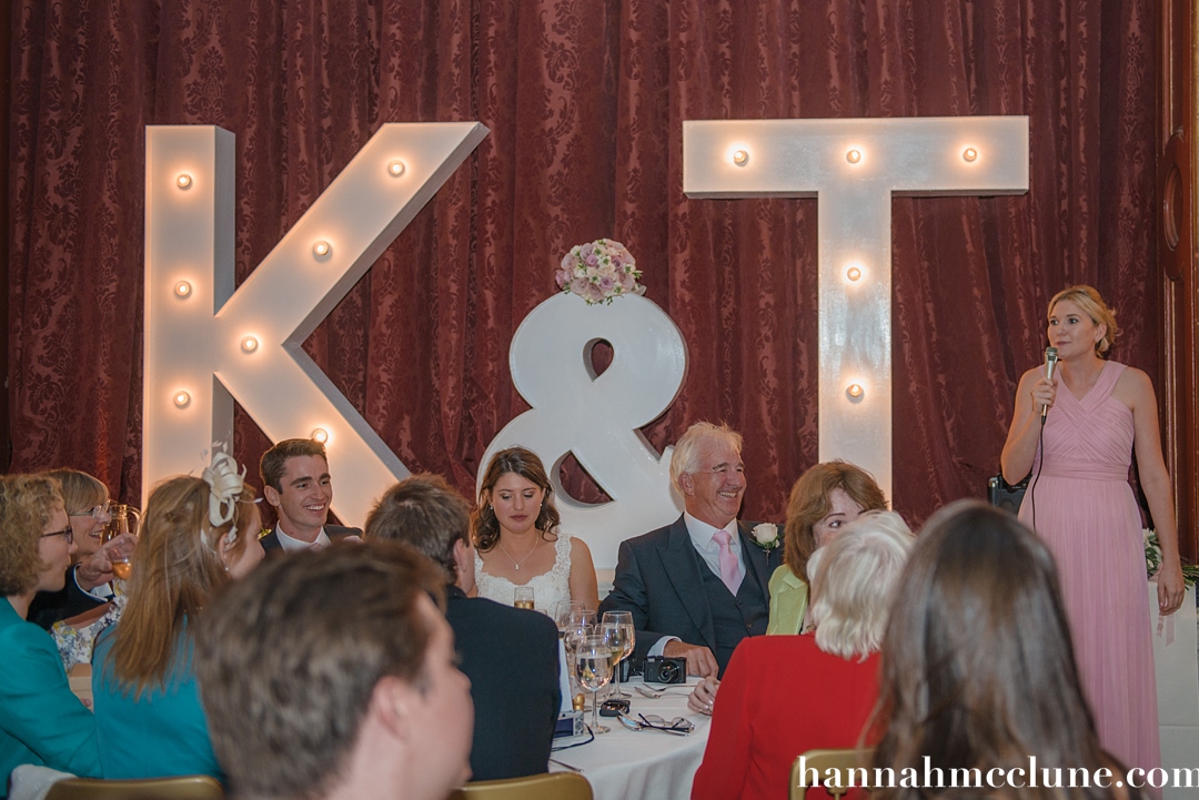 Vowed and Amazed wedding light up letters