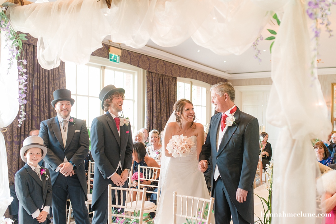 Royal Berkshire Hotel Wedding Photographer