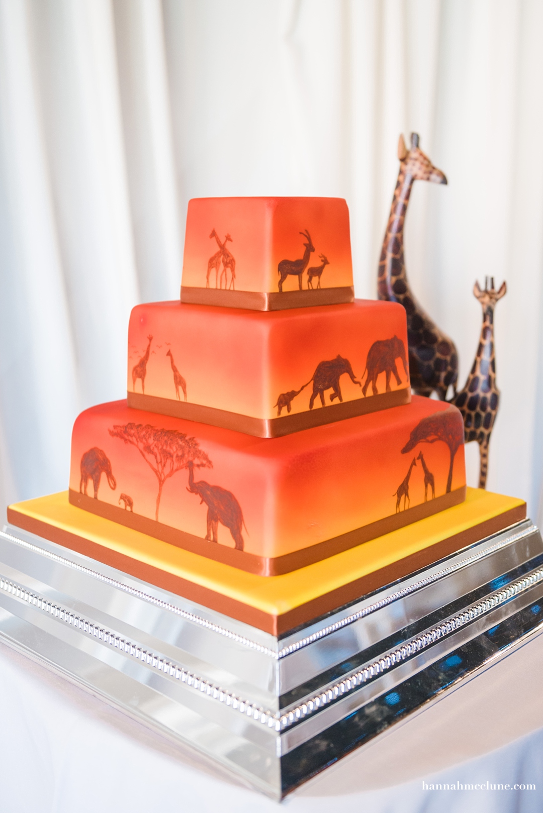 African wedding cake