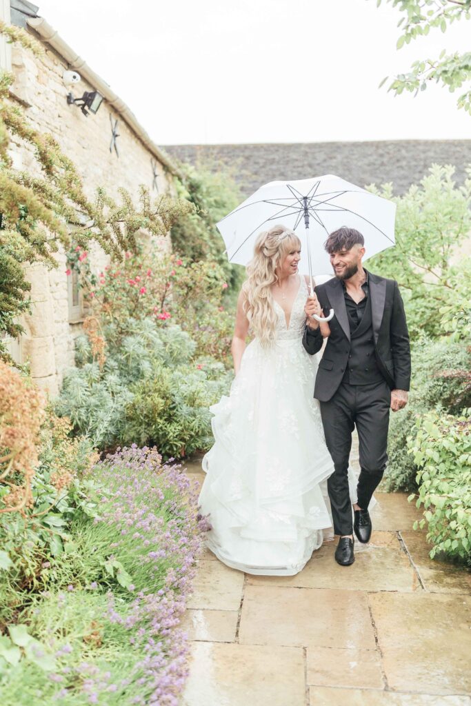 Rainy Summer's Day Wedding at Caswell House